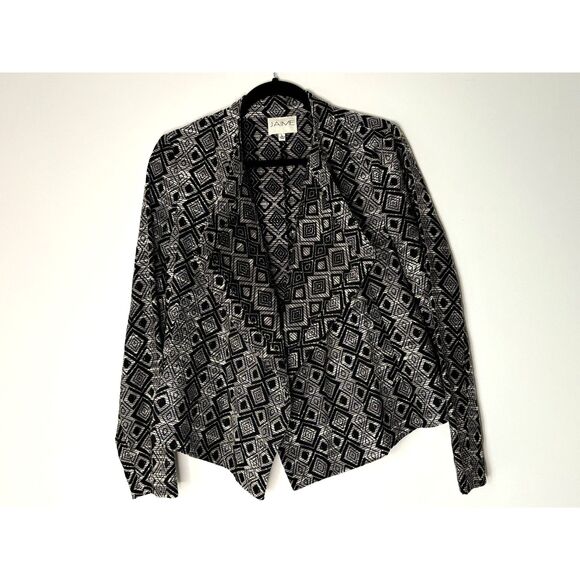 JAIME Open Front Drape Jacket Women's Size Medium Large New with tag k51 - Picture 1 of 16